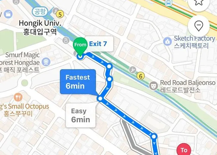 Hongdae, Private Flats 아파트 *